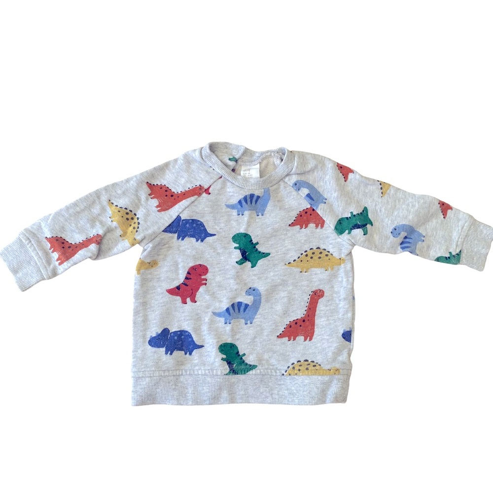H&M Dino Sweater sz 4-6m